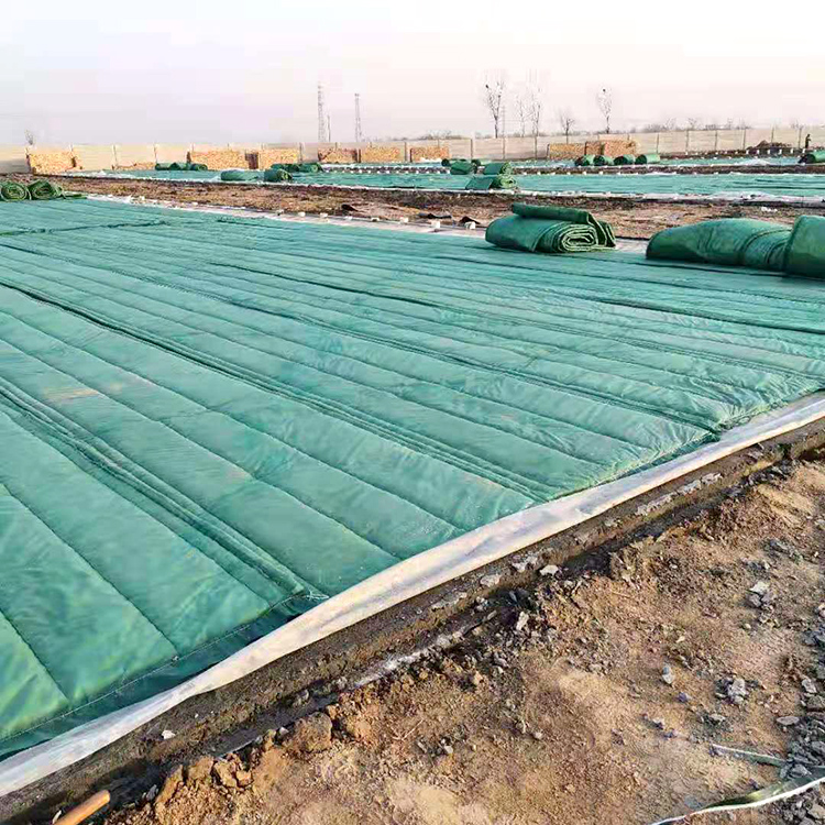 蔬菜大棚玻璃纤维棉被公路地面岩棉保温被工程桥梁防护保温防火被