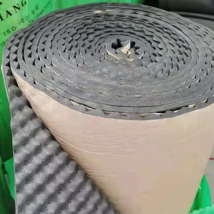 隔音棉墙体吸音板卧室门窗家用消音棉自粘装饰材料鸡蛋棉金字塔隔音棉