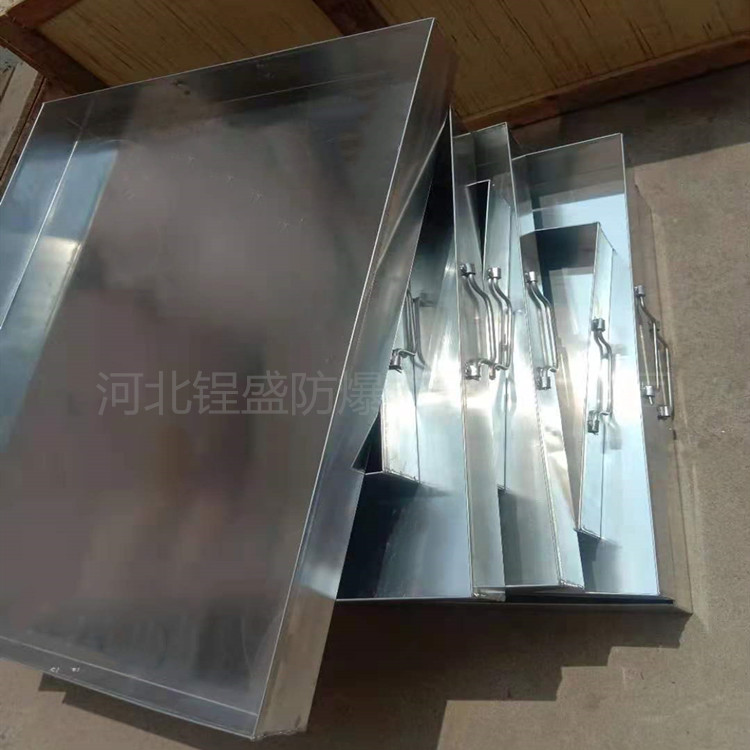 防爆接油盘 铝制接油槽 铝方盘 锃盛防爆铝油槽可定制