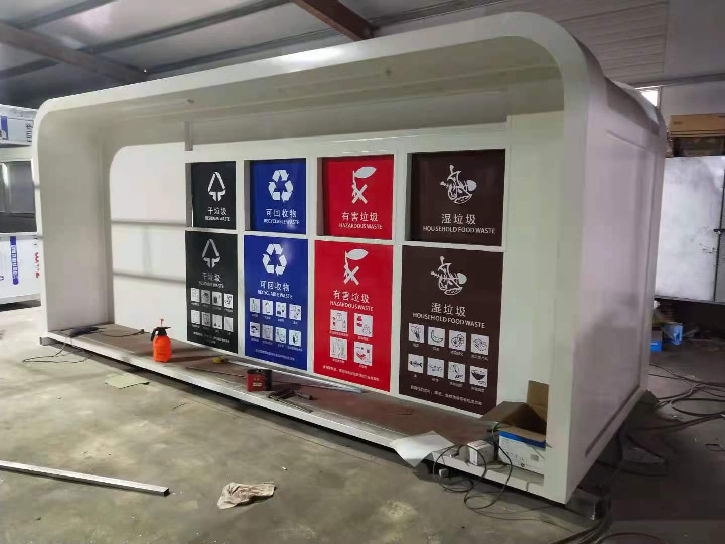 福建省出售 小区环卫垃圾亭 车站不锈钢垃圾桶  办公室不锈钢垃圾桶 货多价少