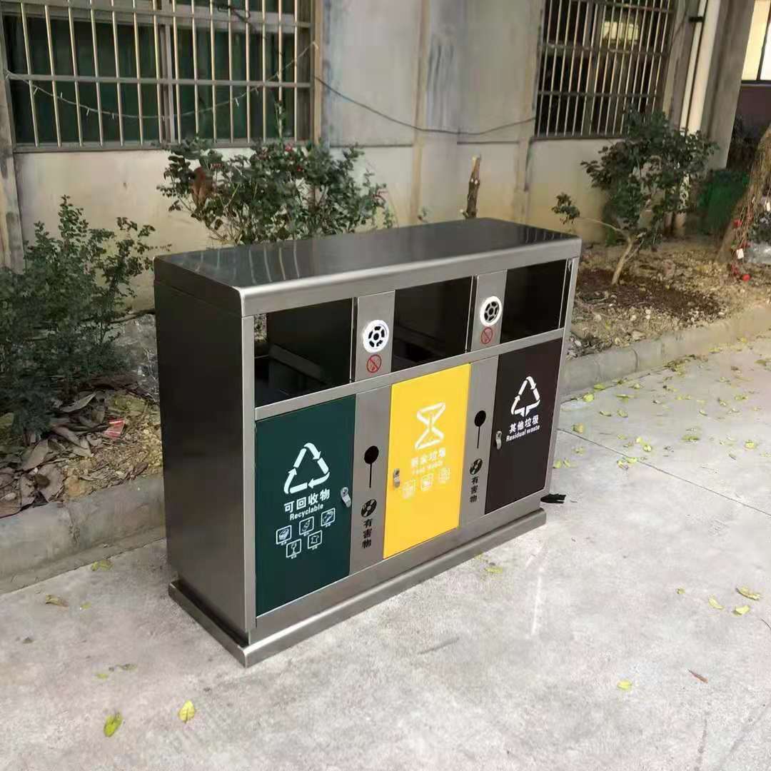 北京市出售 不锈钢垃圾桶 垃圾桶厂家 户外专用垃圾桶