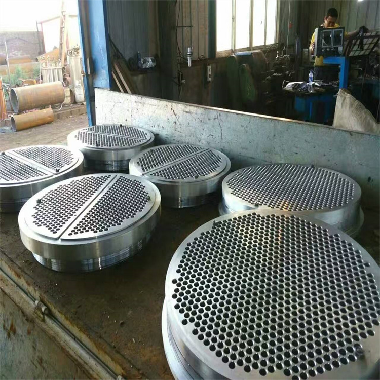 厂家供应压力容器管板 大口径碳钢换容器管板 换热器管板来图定制