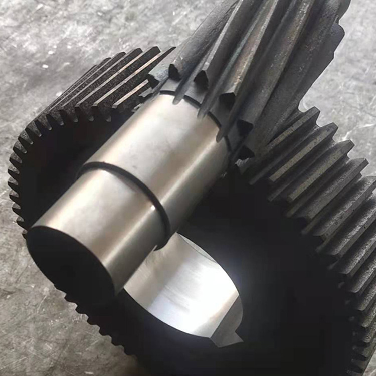 齿轮轴 硬齿面伞齿轮 齿轮轴花键轴 支持加工定制 矿用齿轮 工业齿轮 工业非标齿轮