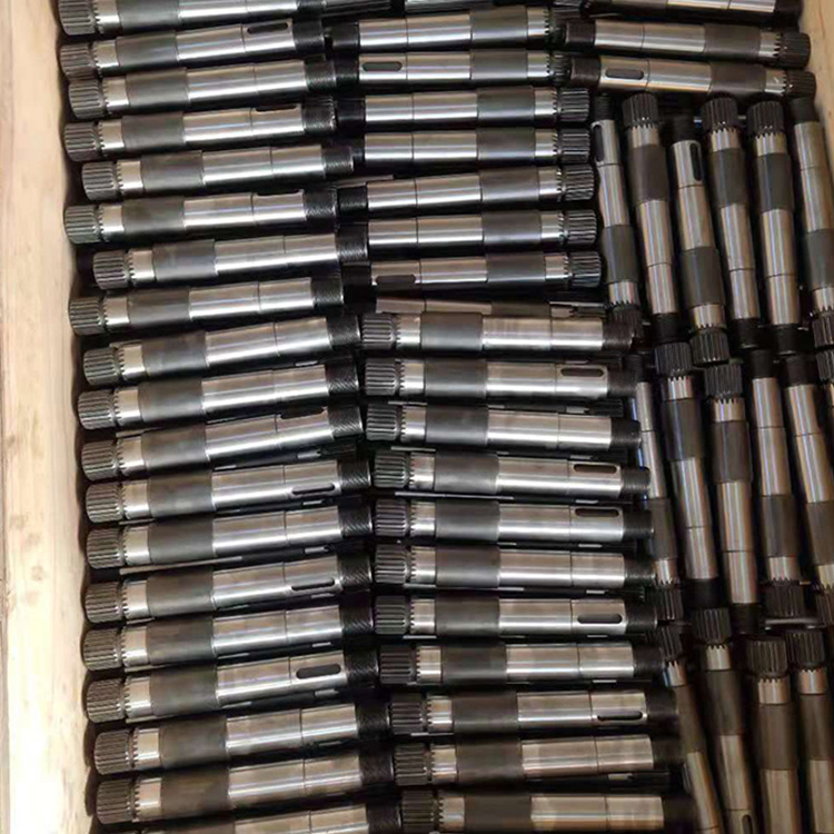 齿轮轴 小模数齿轮轴 齿轮轴花键轴 支持加工定制 颗粒剂花键轴