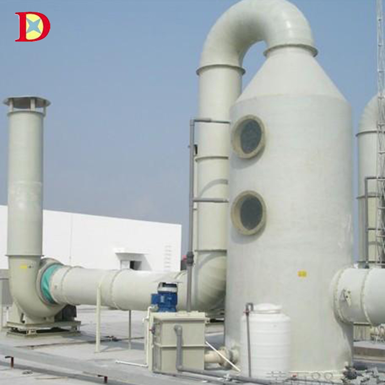 厂家供应喷淋塔废气处理设备 pp喷淋塔 酸雾净化塔