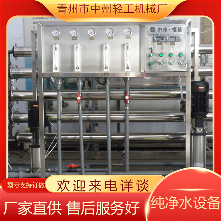 大型纯净水设备  泳池水过滤净化设备  全自动预处理系统，实现无人化操作