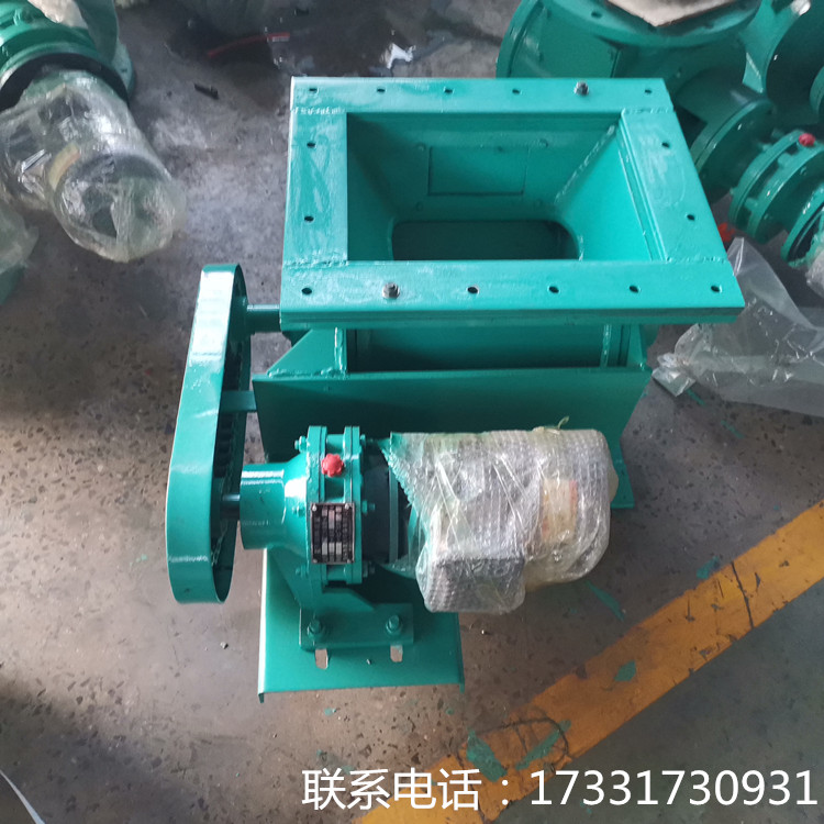侧连26型星型卸料器 星型卸灰阀 不锈钢侧料叶轮给料机方口法兰品丞定制