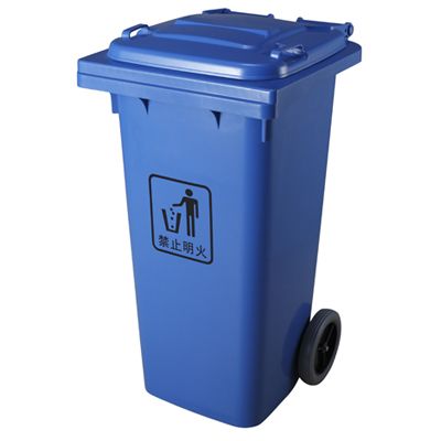 广州市增城区 户外环卫垃圾桶塑料240L 120L分类垃圾