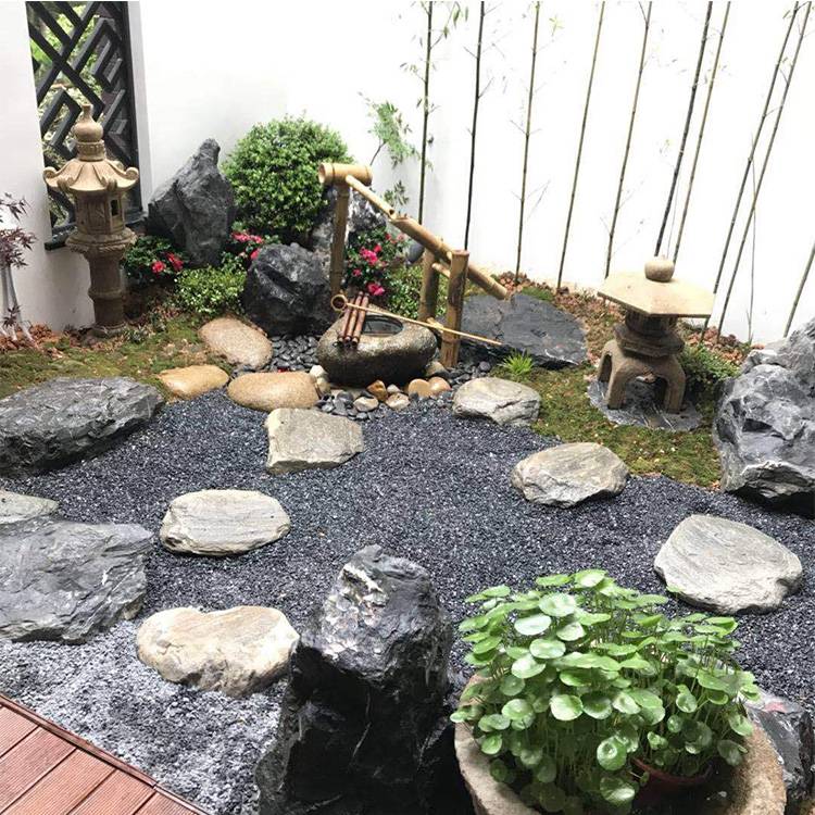 福建天然黑山石 点金园林黑山石销售 各类景观石 园林石直销