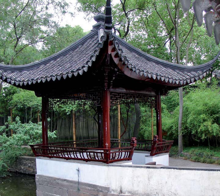 定制防腐木连廊 古建筑户外走廊   葡萄架游廊架文化亭廊桥  仿古长廊