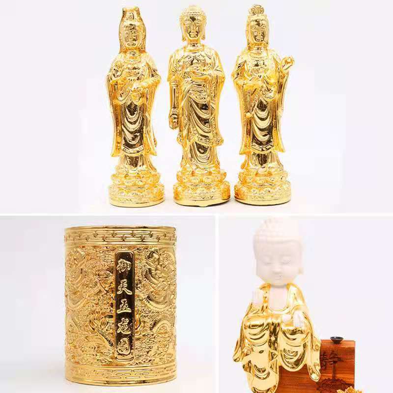 真金箔装饰工程业务 天花装饰贴金箔 金箔工程工艺品贴金箔 