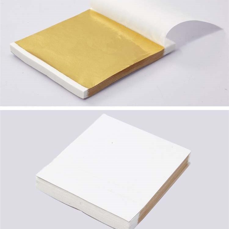 大厂现货旭光牌仿金箔老品牌金箔家具线条装修贴金箔纸  金梓箔业