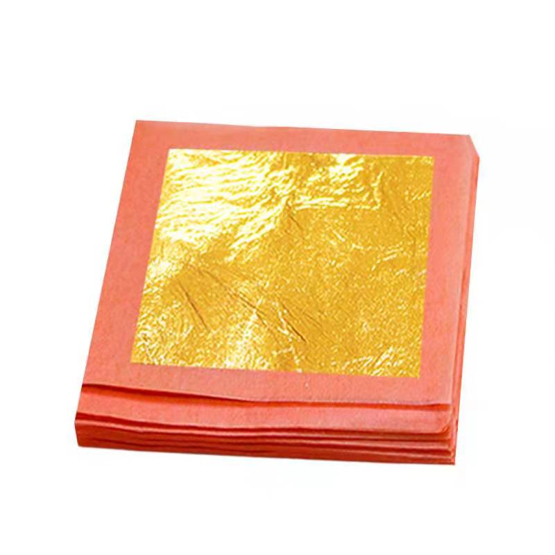  金箔工程 工艺品贴金箔 真金箔装饰工程业务 天花装饰贴金箔 