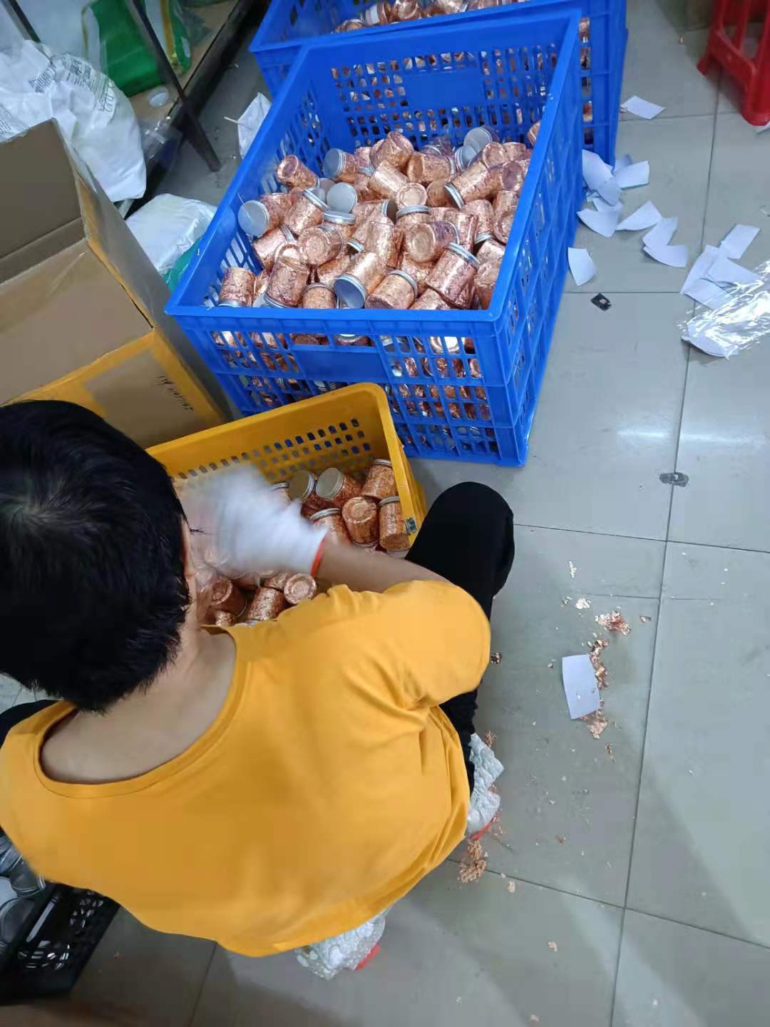  碎铜箔装饰金箔纸不可食用 厂家现货供应多款碎金箔 碎银箔