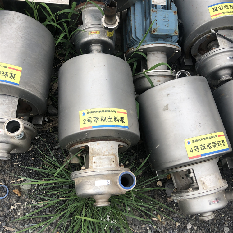 处理多台进料泵 二手卫生泵