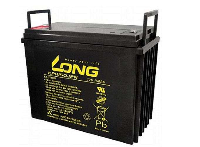 LONG广隆蓄电池KPH150-12 12V150AH 太阳能/消防/直流屏 机房UPS应急