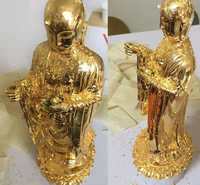 金箔厂承接酒店别墅KTV会所佛像工艺品贴真金工程业务