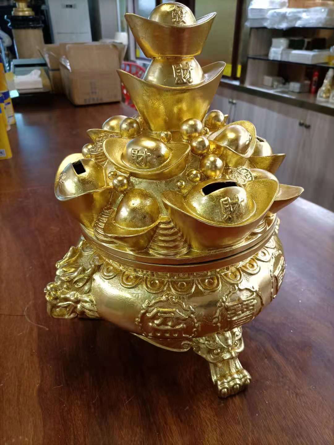 佛像贴金98金箔厂家定制现货批发加工定制尺寸金箔装饰金箔施工