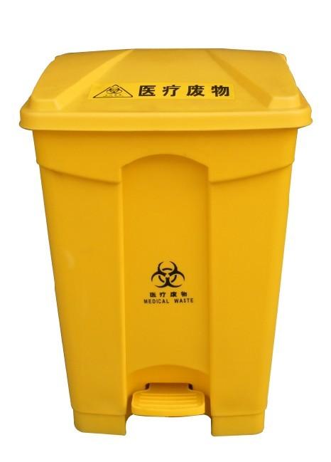 广东省武江区 供应色医疗垃圾桶加厚耐磨脚踏分类垃圾桶