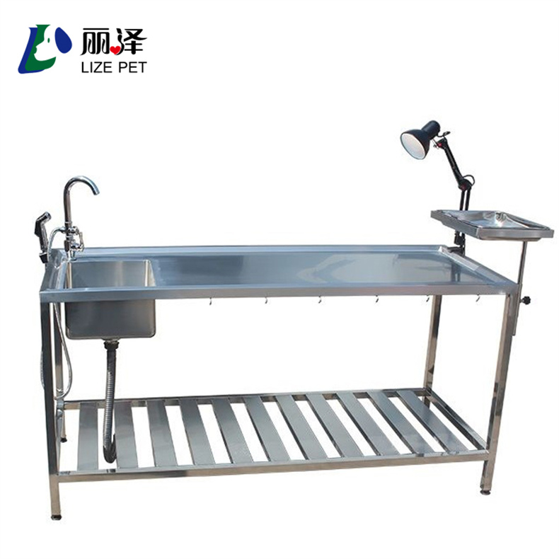 丽泽优质宠物专用 不锈钢手术台 生产批发 兽用器械动物手术器械解剖台 