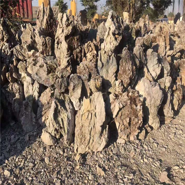 江门广东英石销售 山水盆景批发 点金石业景观石 价格优惠