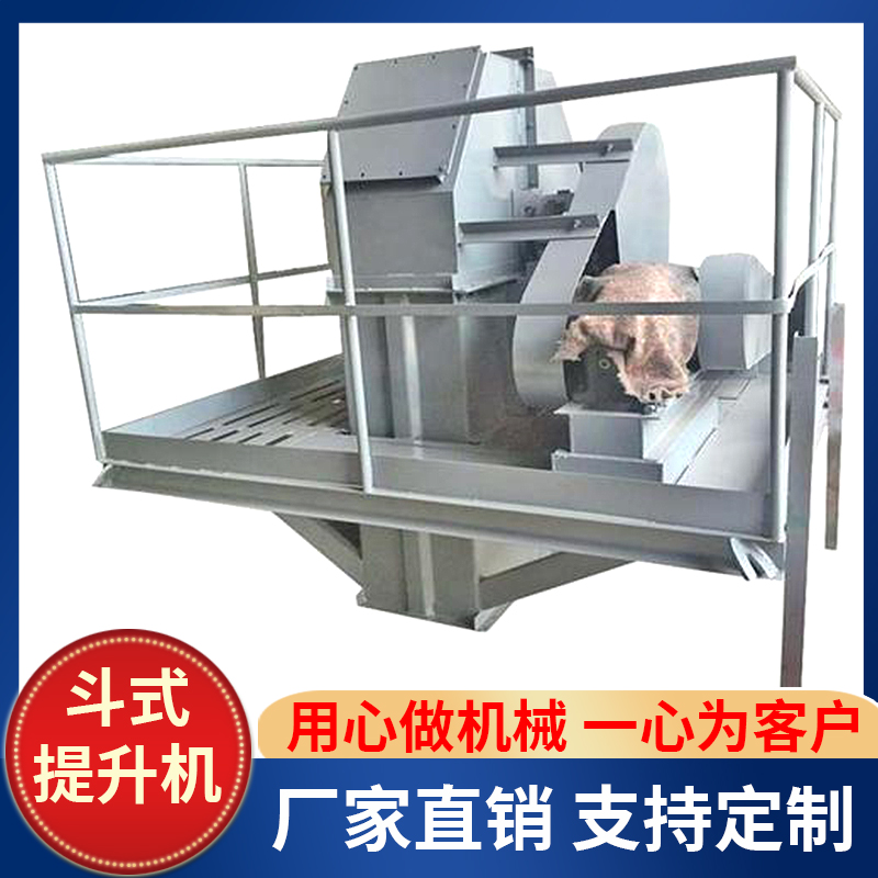厂家定制不锈钢斗式提升机 环链提升机 自动卸料翻斗提升机