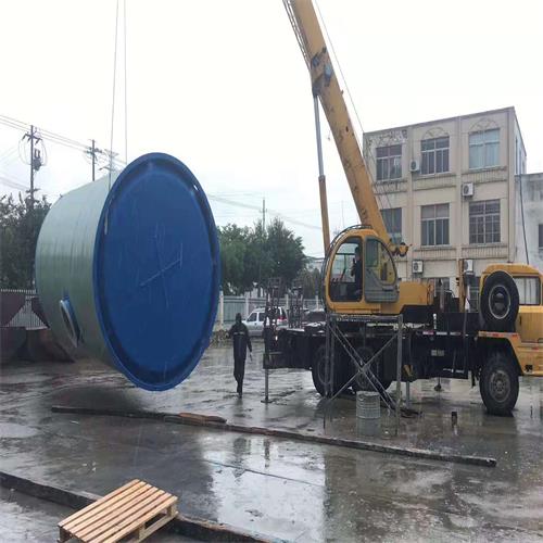 市政水处理管网一体化预制泵站