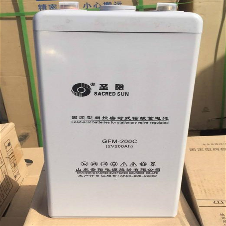 榆林圣阳蓄电池GFMD-300C 2V300AH阀控密封式铅酸蓄电池