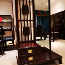 西安红木家具 木灵生 衣帽架 小叶紫檀（赞比亚）厂家 价格 批发