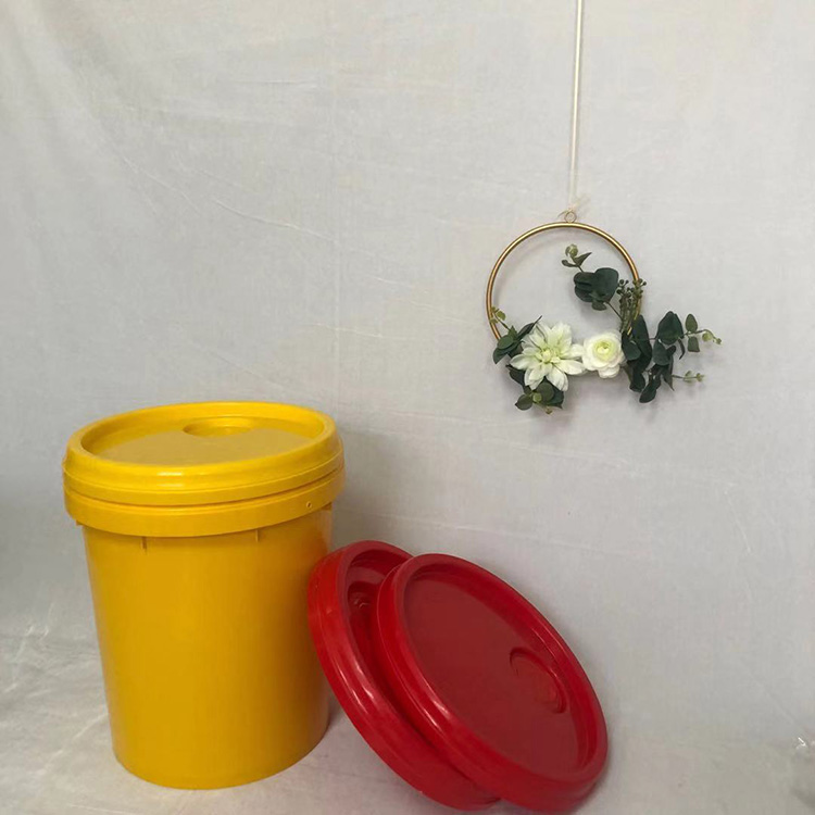 食品级塑料桶 储装水桶 白色30L塑料桶 妙禾