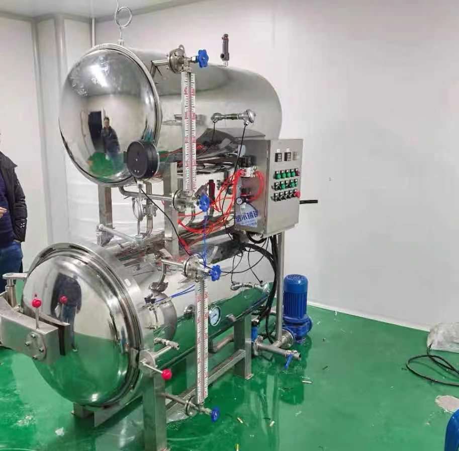 全自动裕科真空包装鸡爪高温杀菌锅