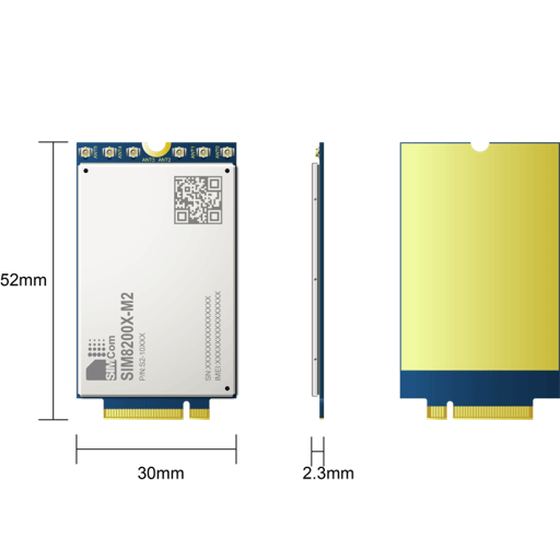 SIMCom（芯讯通）代理 SIM8200EA-M2