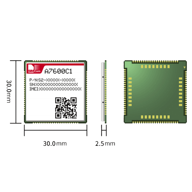 SIMCom（芯讯通）代理 SA7600C1-LNSC
