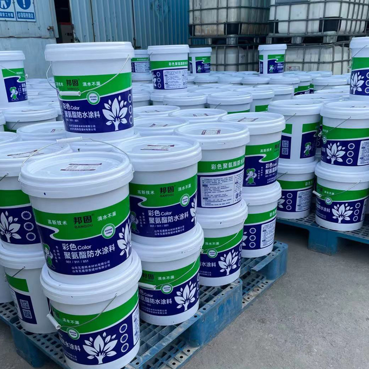 瓦盾彩色聚氨酯防水涂料供应 地下建筑工程用防水涂料 价格优惠