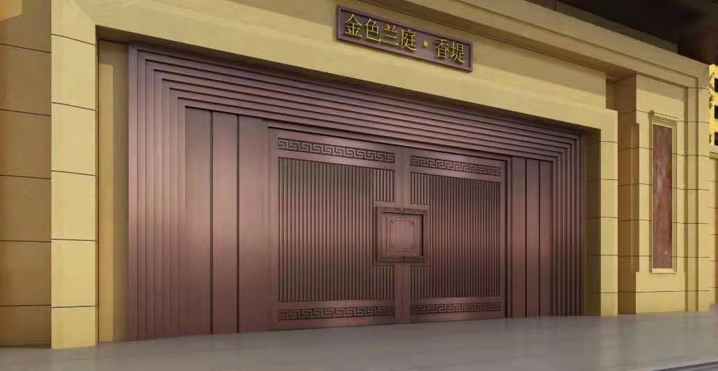 西安铜门厂家仿古铜门设计安装