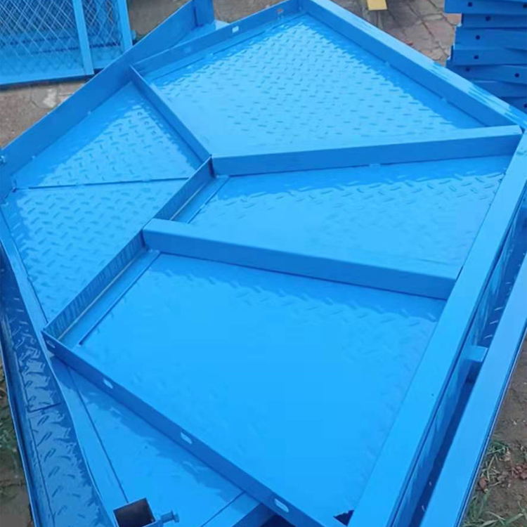 建筑施工爬梯连接墩柱平台   隧道施工平台     永邦建筑    浙江    立交桥平台