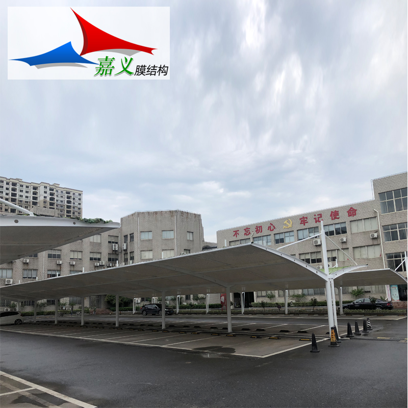停车棚 嘉义 上海 	 膜结构 供应 小轿车雨棚