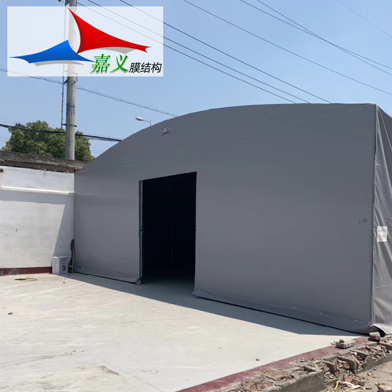 现货推荐电动推拉棚 移动推拉棚 大型推拉棚 嘉义工厂仓库大棚