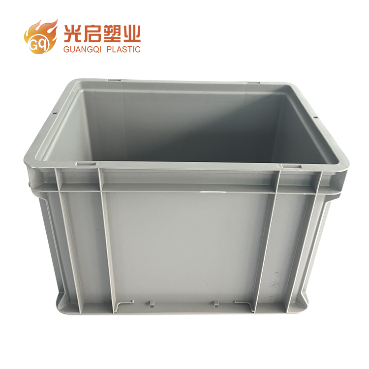 光启全新料蓝色欧标物流箱定制