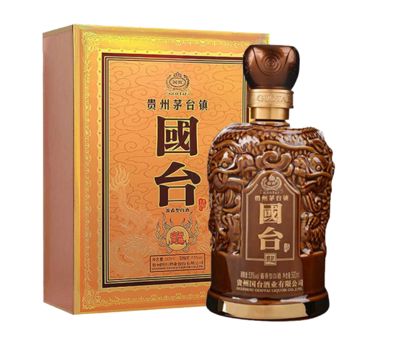 河南国台 国台龙酒 53度 酱香型白酒 500ml 单瓶装 国台价格 团购价 批发价格