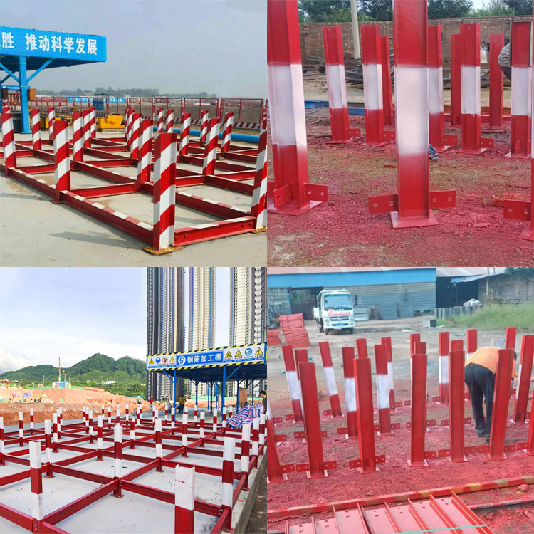工地建筑钢筋摆放平台    永邦供应   江西    组装式钢筋堆垛架   施工用标准化钢筋龙台架