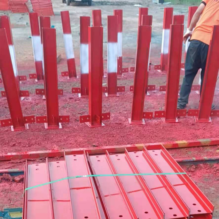 定型化工字钢堆放架   建筑工字钢材料摆放平台   永邦销售    上海    组装式钢筋原材堆放架