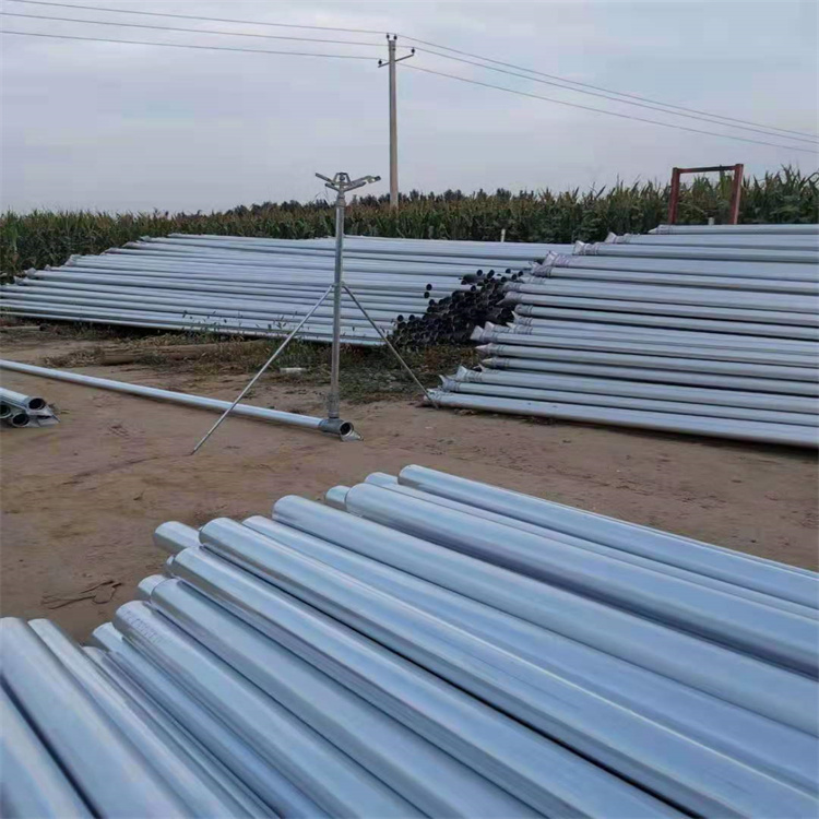 大量出售 90铝合金喷灌管道 立杆支架 浇地喷头配套产品 严格选材
