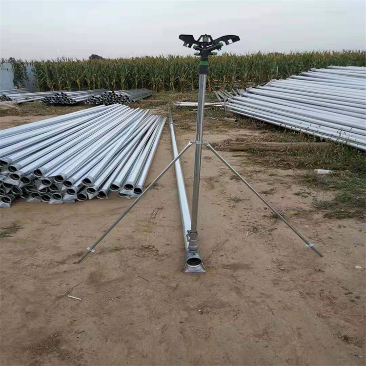 现货销售 灌溉立杆支架 喷灌铝管 102铝合金管道 质量放心
