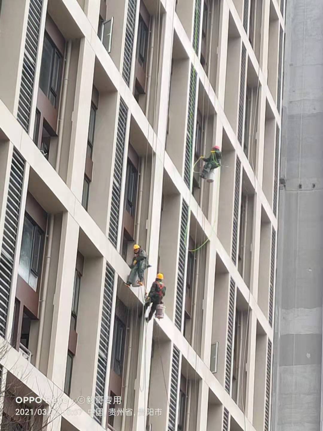 美洁防腐贵阳高空外墙清洗 外墙保洁 贵阳高空外墙玻璃清洗价格