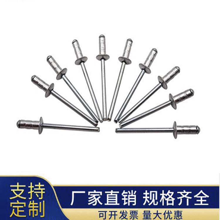 定制加工 碳钢拉丝铆钉 外锁拉丝铆钉 精选厂家