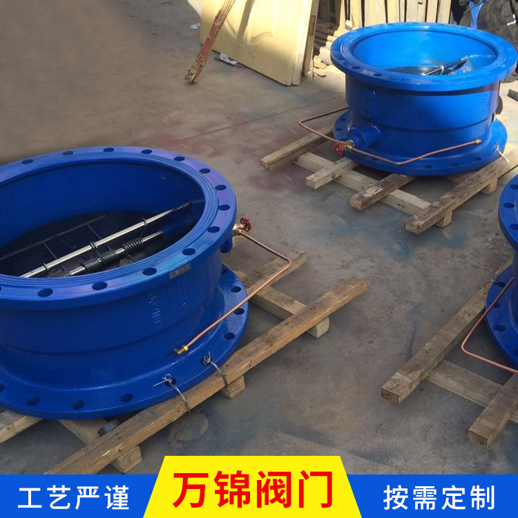 HH48X-25P 不锈钢微阻缓闭蝶式止回阀 长期销售 单向逆止阀 给排水阀