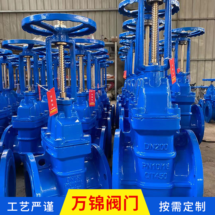 法兰防护闸阀 球墨铸铁硬密封闸阀 规格多样 长期供应  明杆硬密封闸阀 