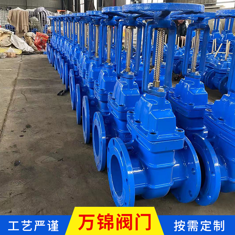 万锦生产 明杆硬密封闸阀 硬密封铜芯闸阀 定做法兰防护闸阀