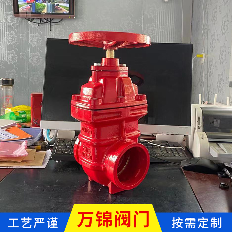 铜芯防护密闭闸阀 球墨铸铁暗杆防护闸阀 万锦定做 硬密封闸阀